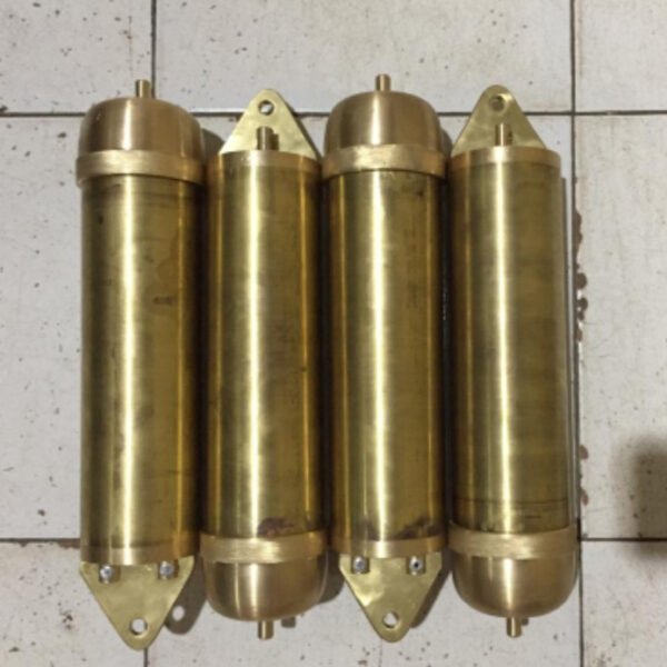 Bacon Bomb Sampler Bottom Sample Can Brass ,(kuningan) 1000 mL