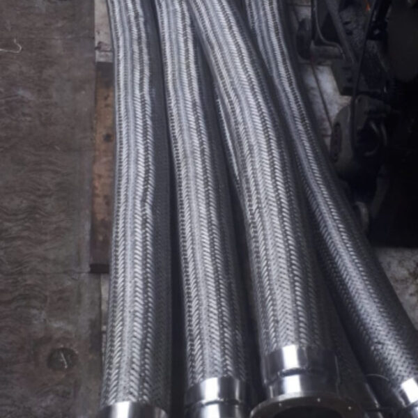 Drop Hose Unit Stainless Steel Size dia.4" x 183 cm (72") TTMA Flange