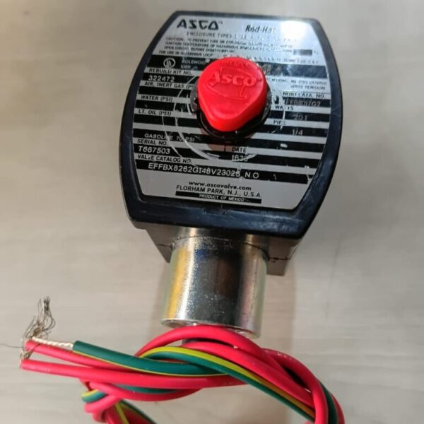 Solenoid Valve Fuel Gas 220V 50/60 Hz 1/4" npt